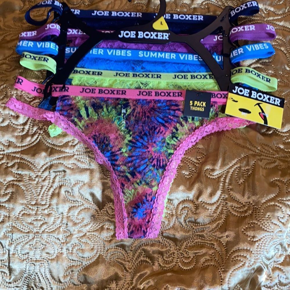 Joe boxer 5 pack Thongs